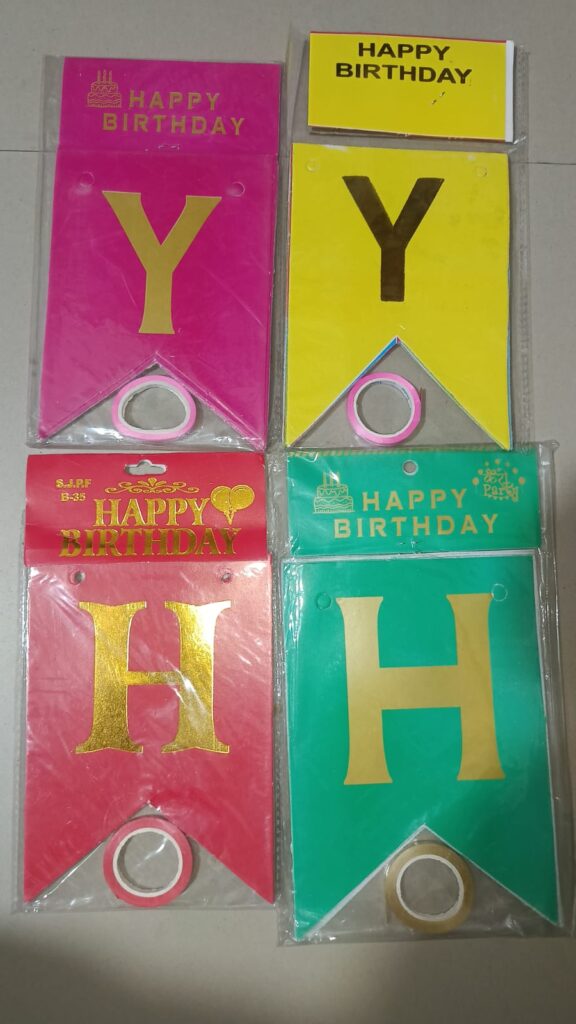 birthday banner